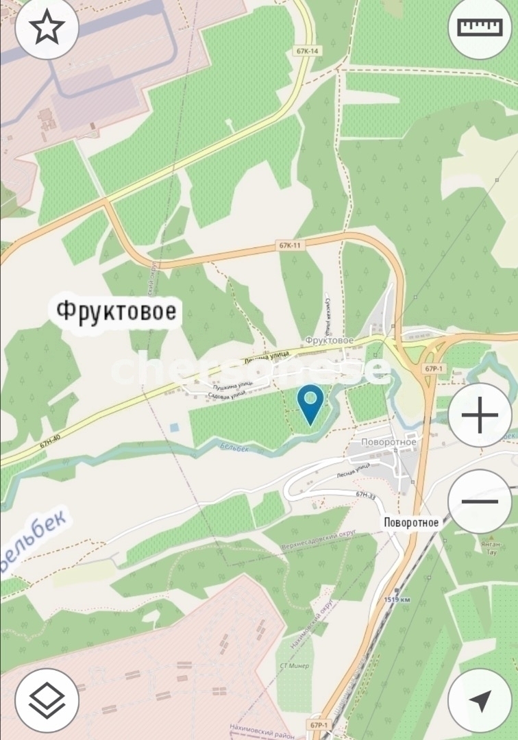 Участок на продажу в селе Фруктовое, улица Виноградная фото №4