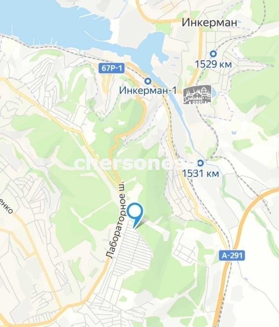 Лабораторное шоссе севастополь карта