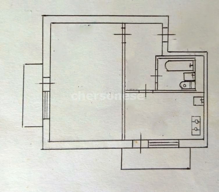 Продажа 1-комнатной квартиры, Севастополь, Руднева улица,  д.7
