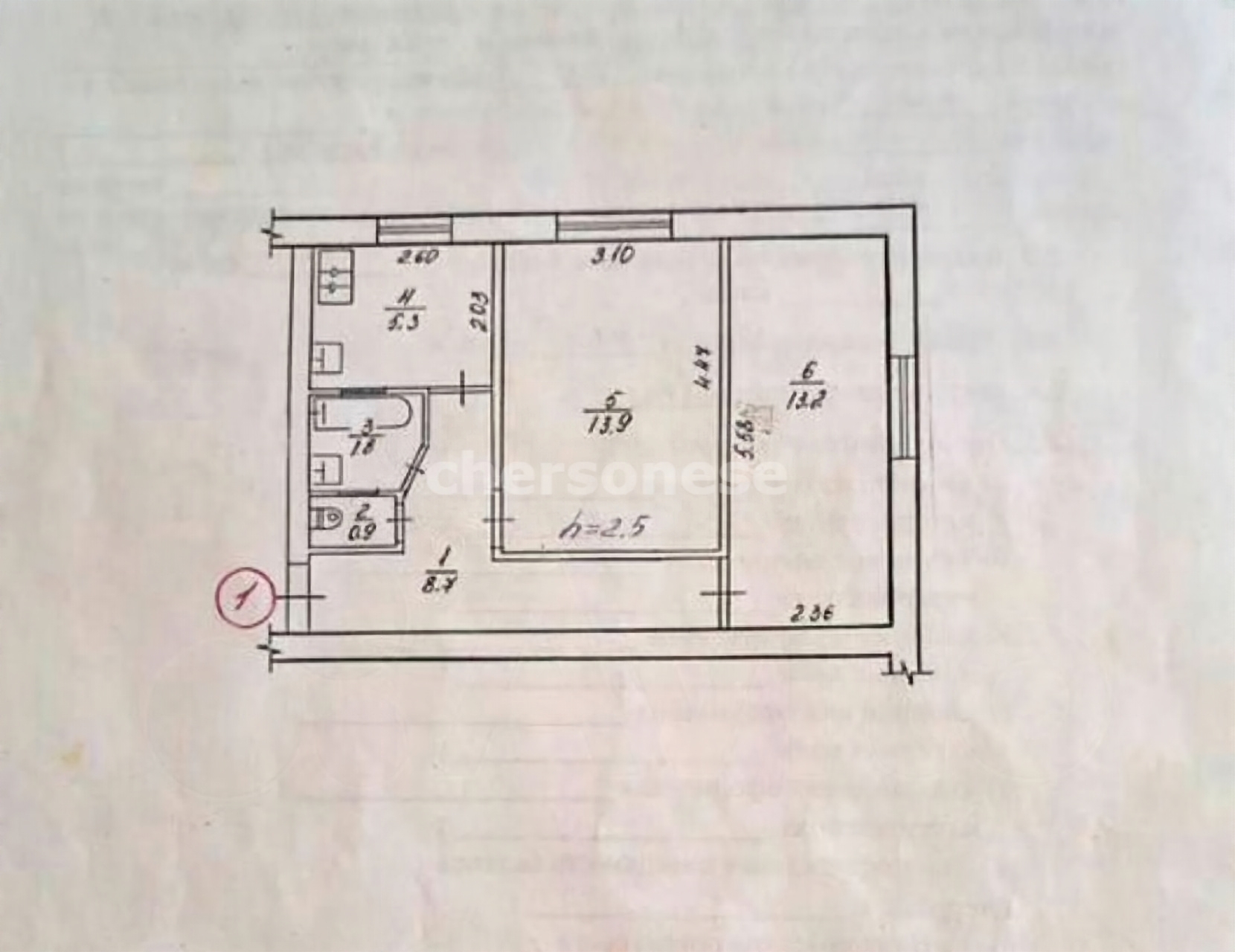 Продажа 2-комнатной квартиры, Севастополь, Авиаторов улица,  д.25