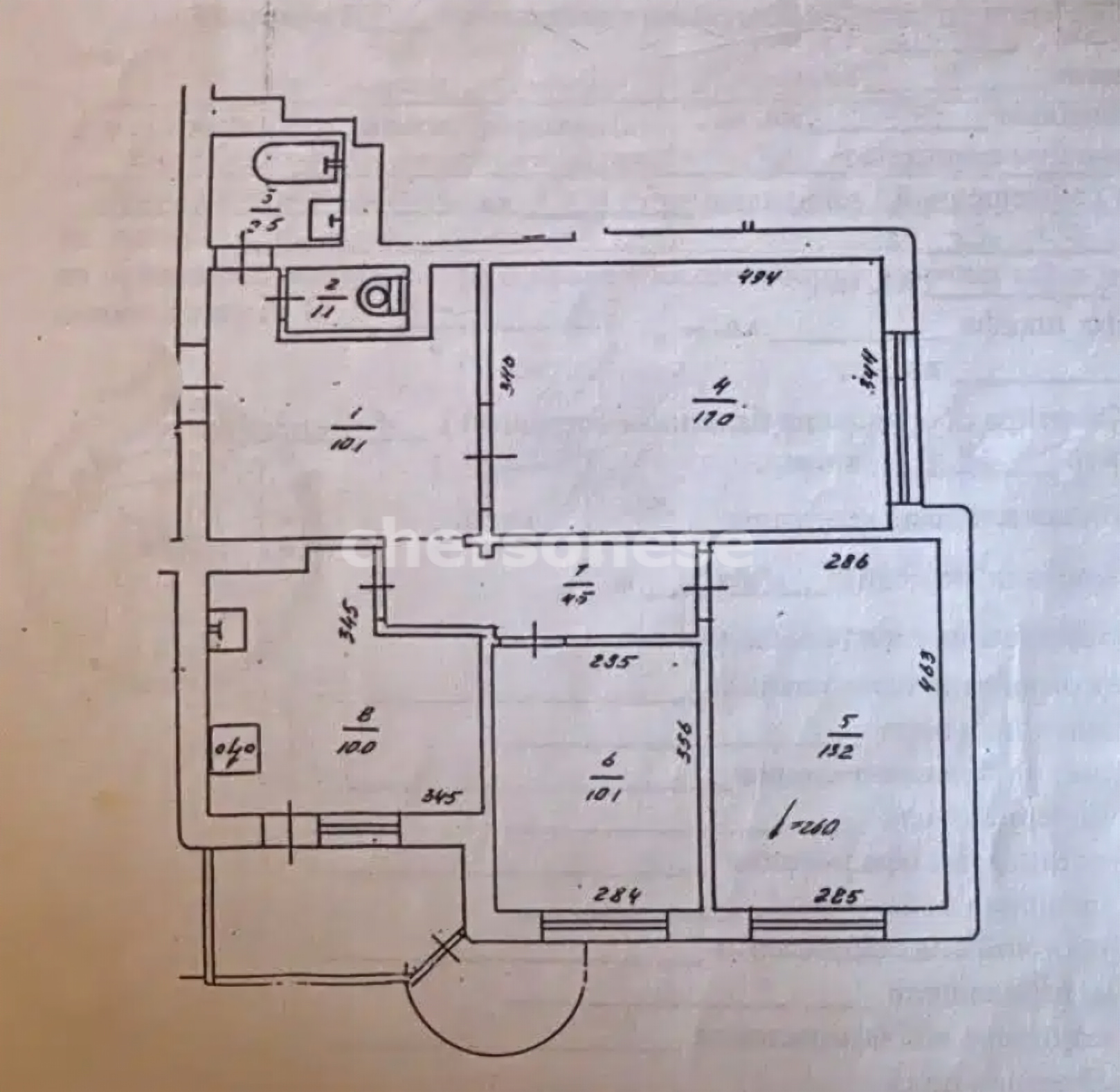 Продажа 3-комнатной квартиры, Севастополь, Астана Кесаева улица,  д.15