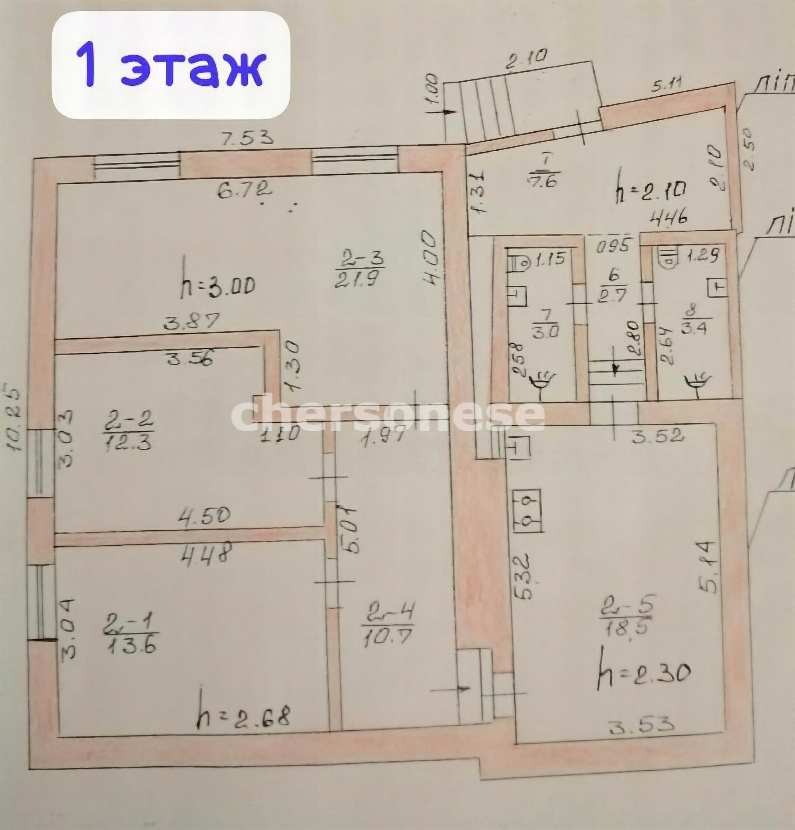 Продажа дома, 180м <sup>2</sup>, 3 сот., Севастополь, улица Нефедова