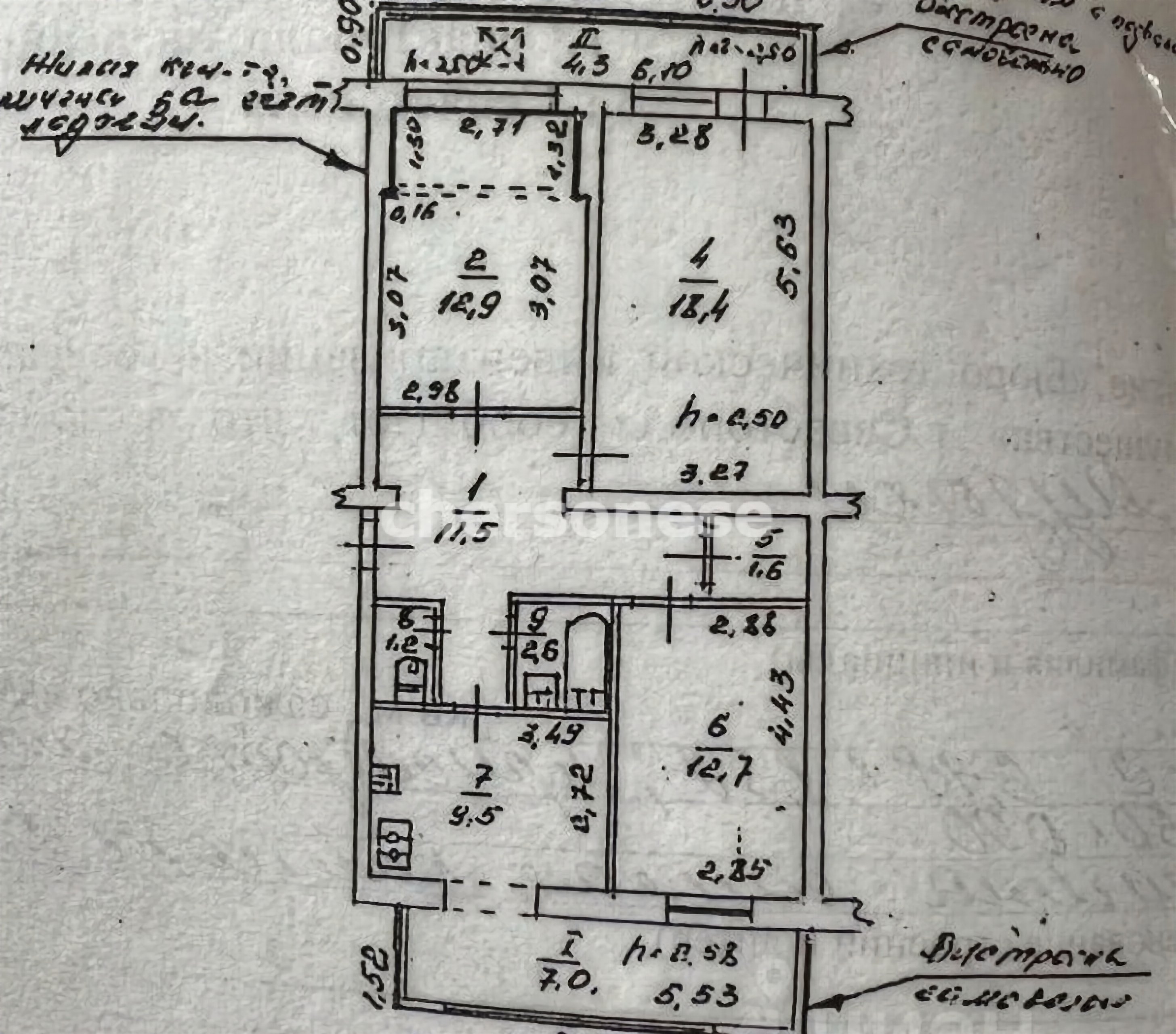Продажа 3-комнатной квартиры, Севастополь, Николая Музыки улица,  д.66