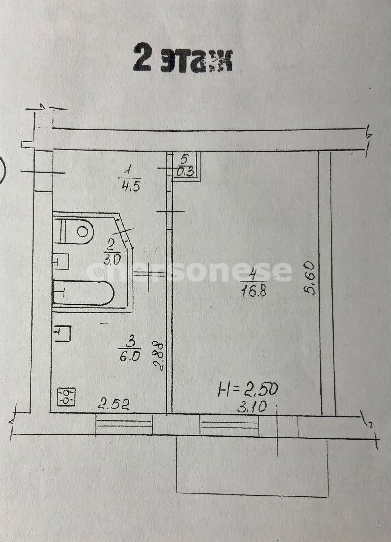 Продажа 1-комнатной квартиры, Севастополь, Глухова улица,  д.5