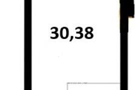 Продажа студии 30,3803 кв м, 2/6 этаж...