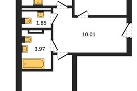 2-к. квартира, 62,05 м², 5/9 этаж    ...