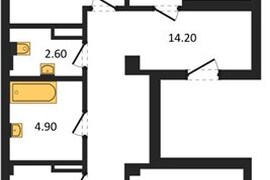 3-к. квартира, 91,5 м², 4/9 этаж     ...