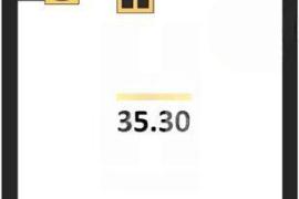 Продажа студии 35.3 кв м, 15 этаж, ул...