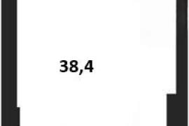 Продажа 1-комнатной квартиры 38,4 кв ...