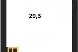 Продажа 1-комнатной квартиры 29,3 кв ...