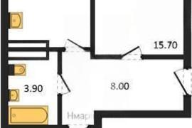 Продажа 2-комнатной квартиры 58,50 кв...