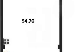 Продажа студии 54.7 кв м, 2/5 этаж, у...
