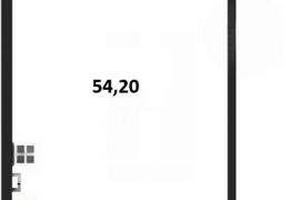 Продажа студии 54.2 кв м, 3/5 этаж, у...