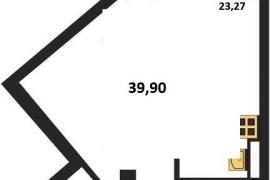 Продажа студии 39,9 кв м, 4/5 этаж, у...