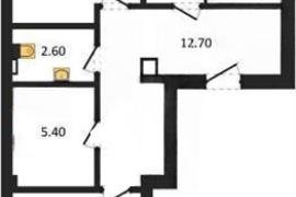 Продажа 2-комнатной квартиры 77,3 кв ...