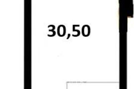 Продажа студии 30,57 кв м, 2/4 этаж, ...