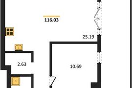 Продажа 2-комнатных апартаментов 115,...